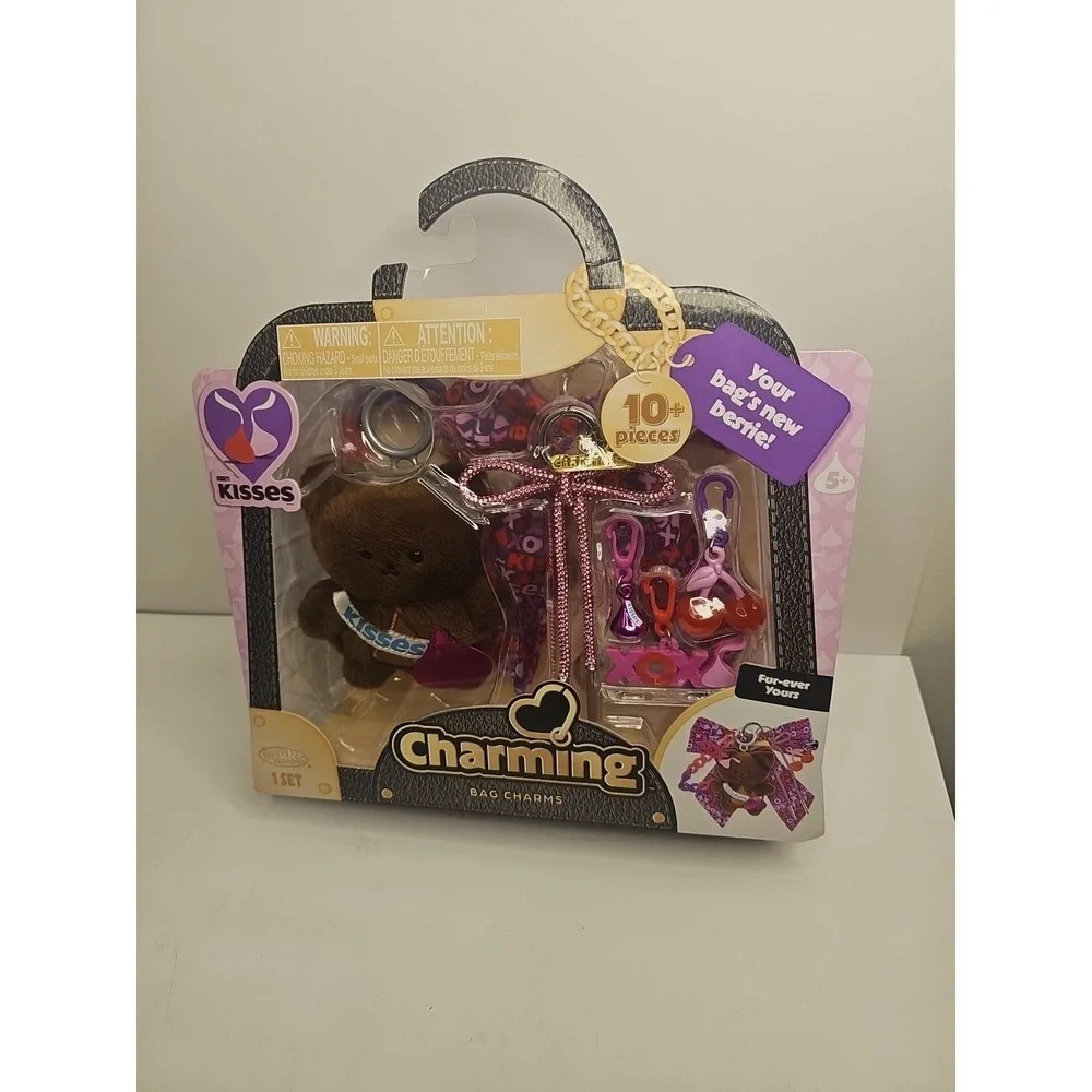 Charming Bag Charms Bear with Hershey's Kisses by Jakks Pacific New‎